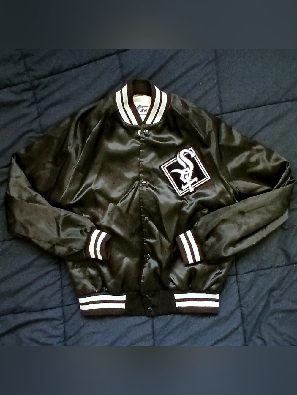 Chalkline Chicago Whitesox satin jacket szS